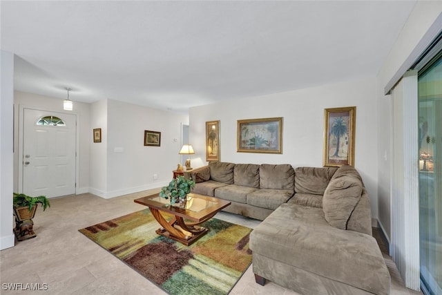 view of living room