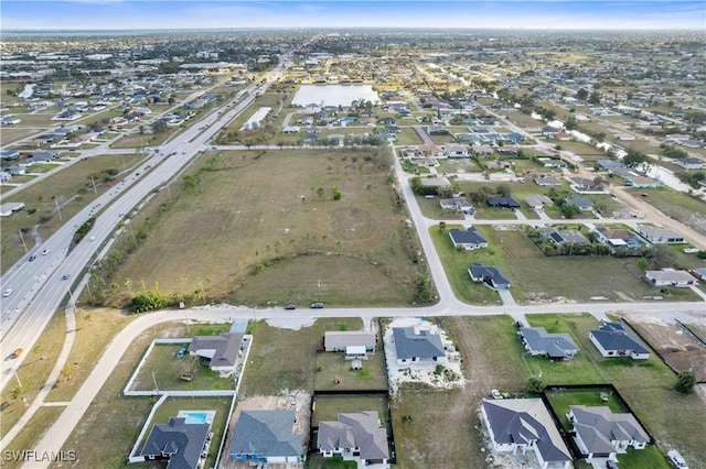 bird's eye view featuring a residential view