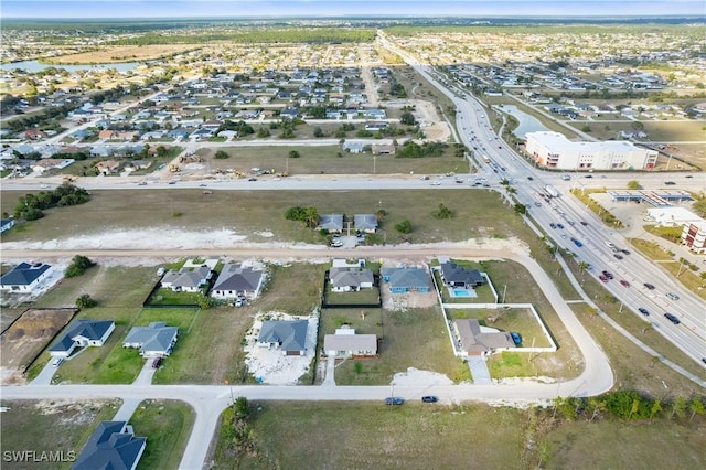 drone / aerial view featuring a residential view