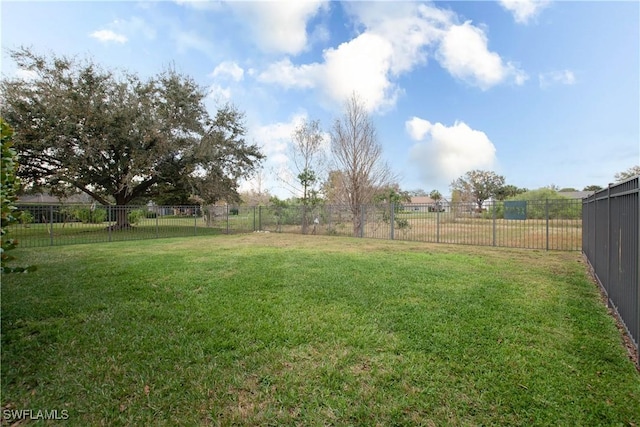view of yard
