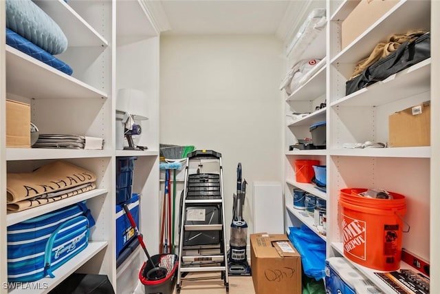 view of storage