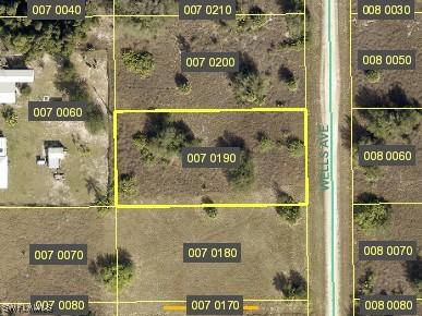 1613 Wells Ave, Lehigh Acres FL, 33972 land for sale