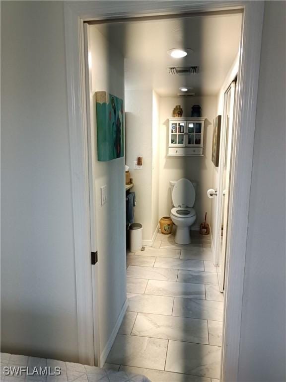 bathroom with toilet