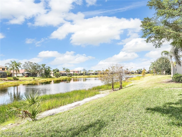 property view of water