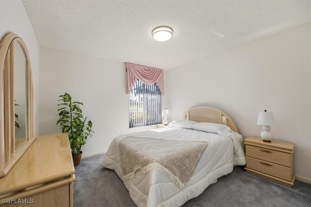 6094 Westbourgh Dr, Naples, FL 34112 - bedroom with carpet flooring and a textured ceiling