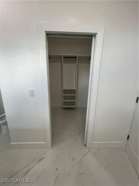 view of closet