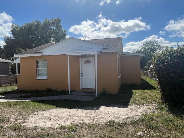 view of bungalow-style home