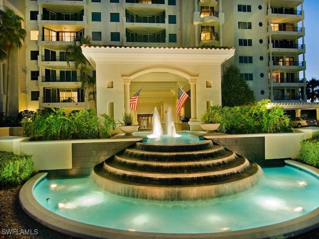 view of community