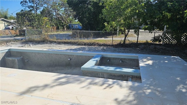 view of entry to storm shelter