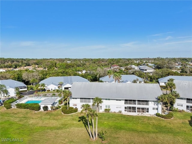 15400 River Vista Dr Unit 301, North Fort Myers, FL 33917 - aerial view with a residential view