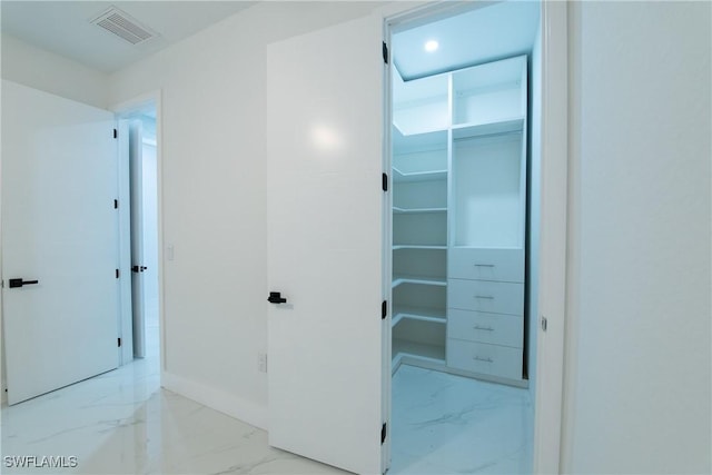 view of closet