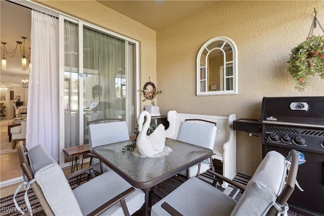 view of patio / terrace featuring area for grilling