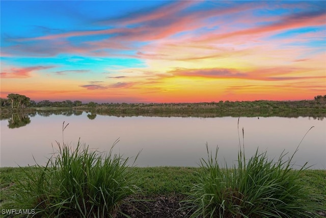 property view of water