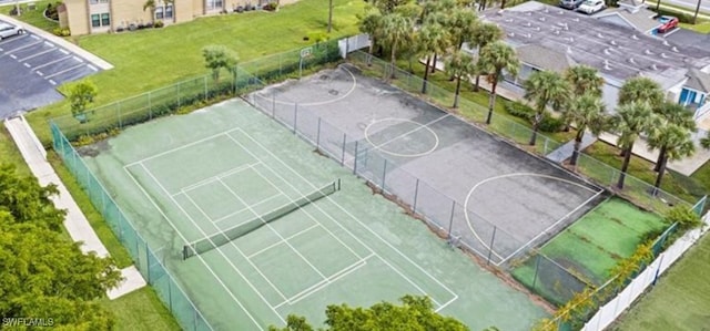 view of sport court