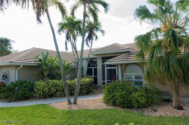 view of ranch-style house