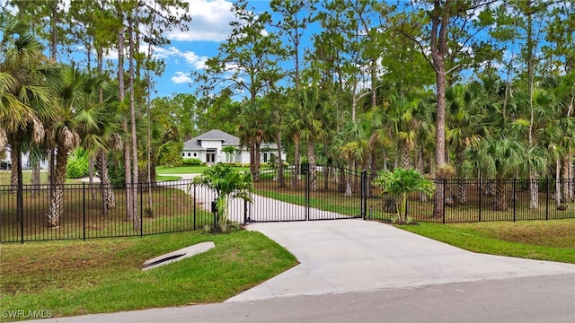 surrounding community featuring a lawn