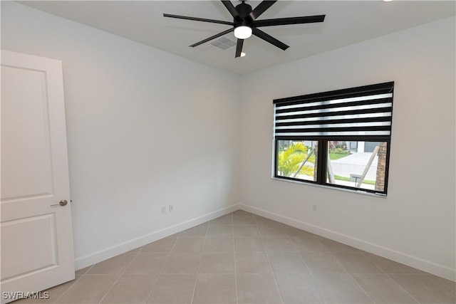 20341 Fair Oak Ln, Estero, FL 33928 - unfurnished room with ceiling fan and baseboards
