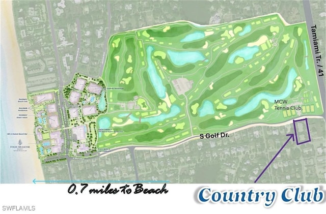 800 S Golf Dr Unit N205, Naples, FL 34102 - map
