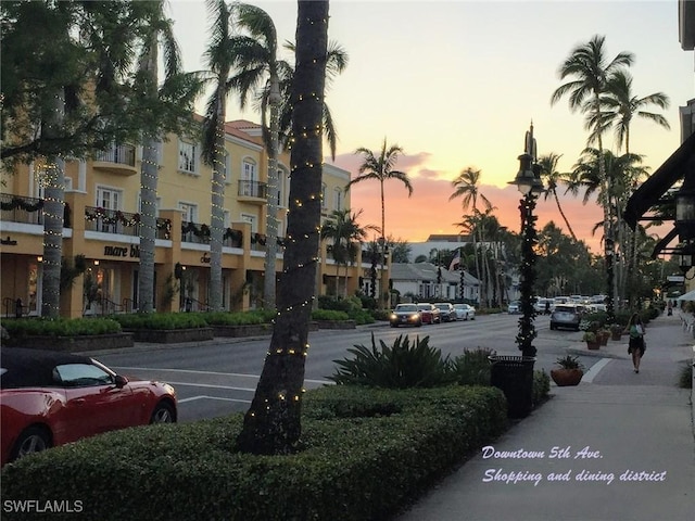 800 S Golf Dr Unit N205, Naples, FL 34102 - view of property at dusk