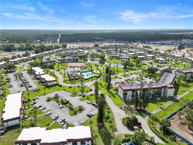 4372 27th Ct SW Unit 301, Naples, FL 34116 - aerial overview of property's location featuring a large body of water