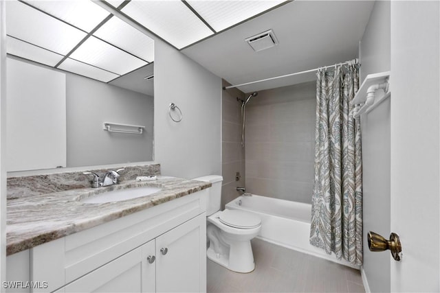 4372 27th Ct SW Unit 301, Naples, FL 34116 - bathroom with vanity, shower / tub combo with curtain, and toilet