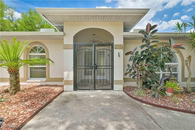 view of entrance to property