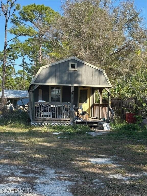 view of bungalow-style house