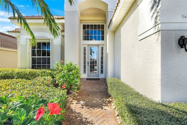 view of entrance to property