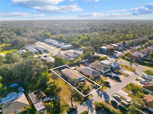 aerial view