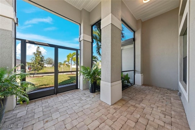 908 SW Embers Ter, Cape Coral, FL 33991 - view of unfurnished sunroom