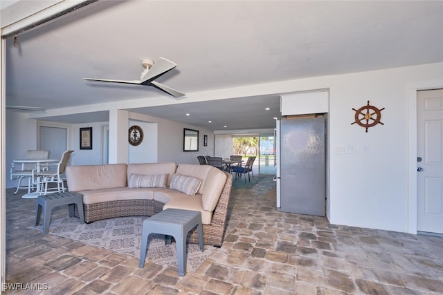 view of living room