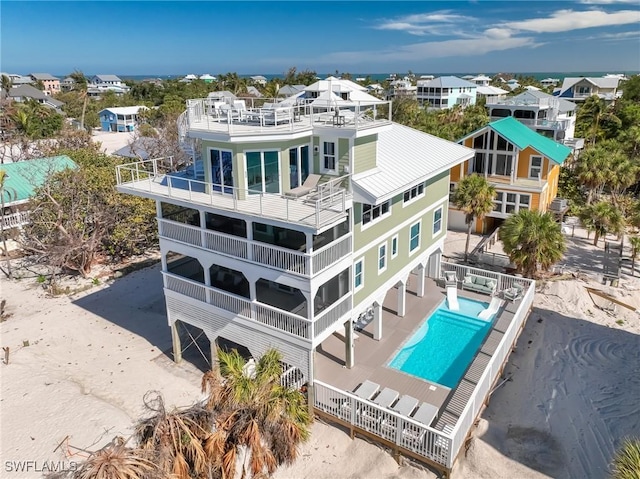 4611 Seair Ln, Upper Captiva, FL 33924 - birds eye view of property
