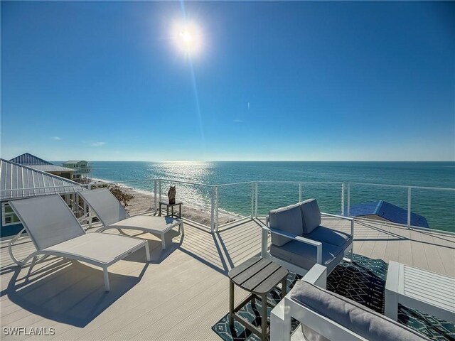 4611 Seair Ln, Upper Captiva, FL 33924 - balcony with a water view