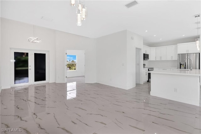 view of unfurnished living room