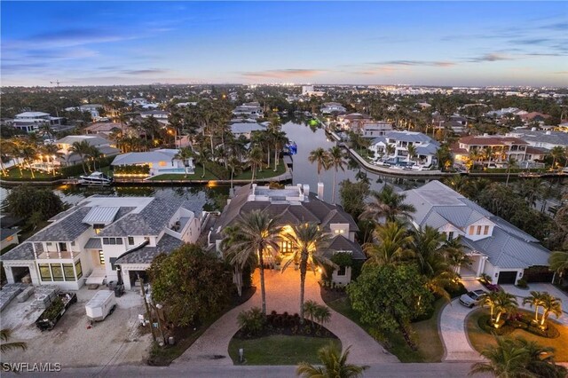 birds eye view of property featuring a residential view