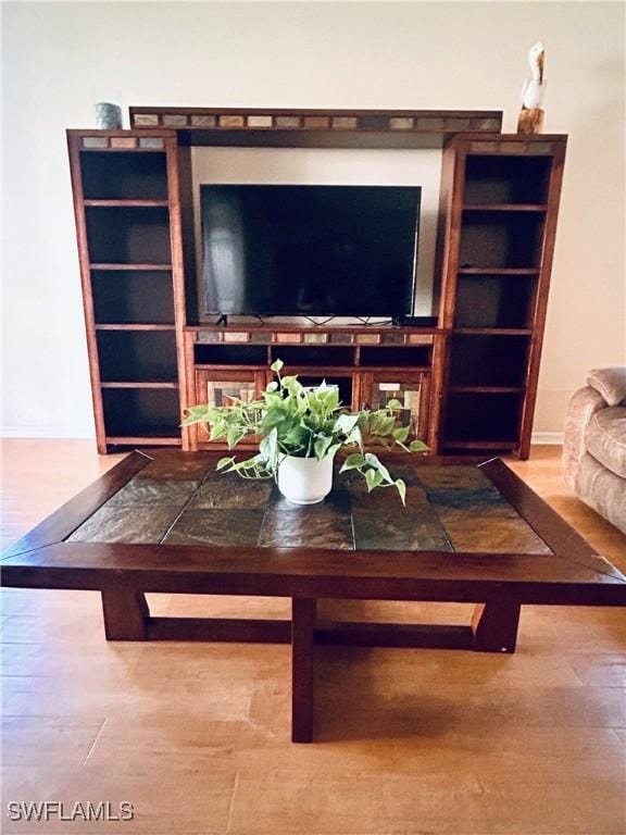 view of unfurnished living room