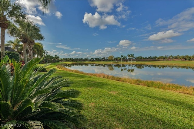 property view of water