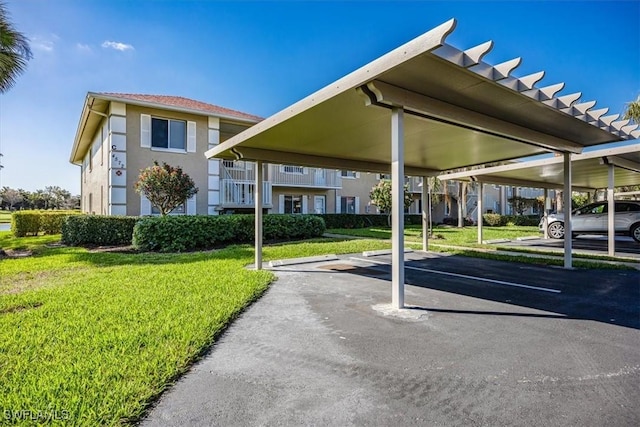 4572 Andover Way Unit C102, Naples, FL 34112 - view of covered parking lot