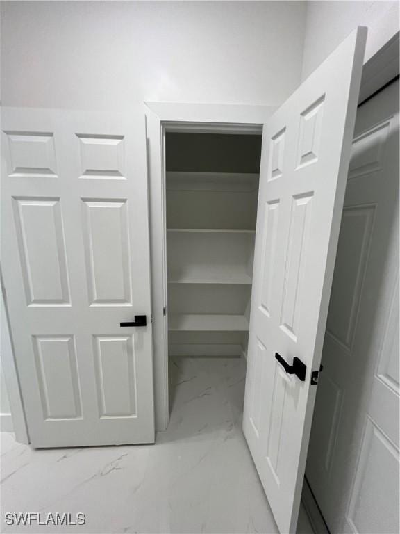 view of closet