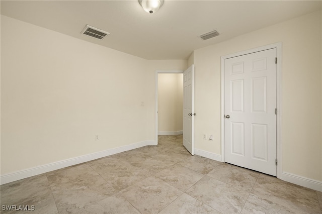 view of unfurnished bedroom