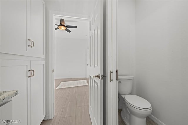 bathroom with toilet