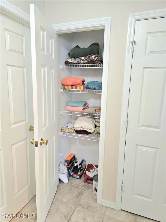 view of closet