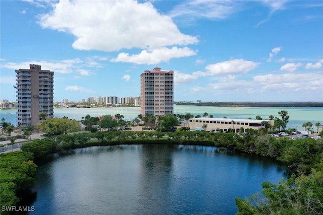 property view of water