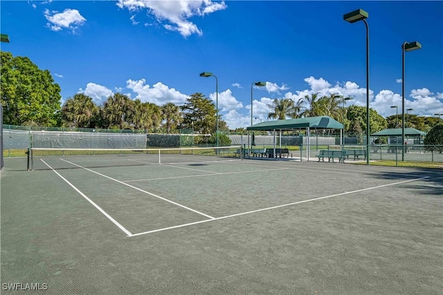 20037 Serene Meadow Ln, Estero, FL 33928 - view of tennis court