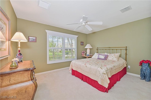 20037 Serene Meadow Ln, Estero, FL 33928 - bedroom featuring carpet and ceiling fan