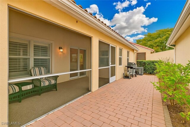 20037 Serene Meadow Ln, Estero, FL 33928 - view of patio featuring area for grilling