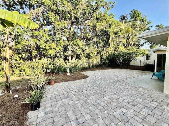 view of patio