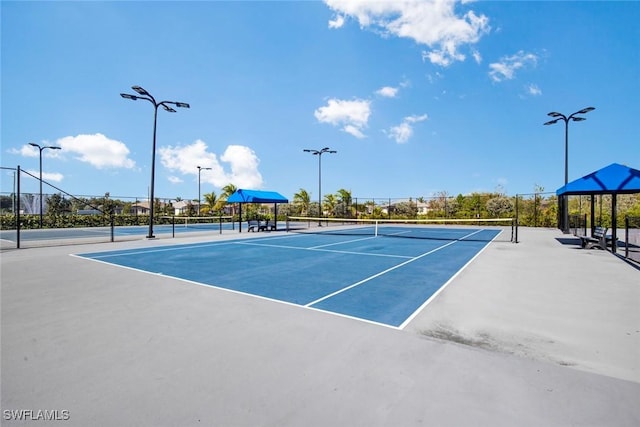 view of sport court