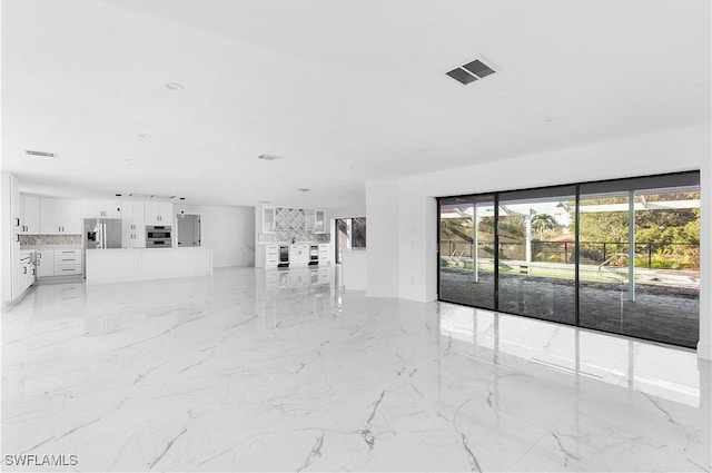 view of unfurnished living room