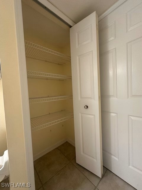 view of closet